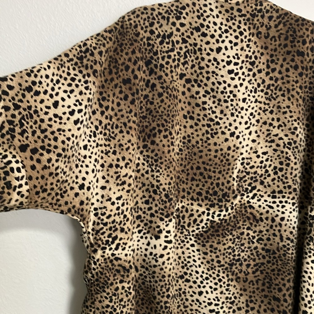 Leopard Print And Ddmask Reversible Jacket - image 2